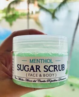 Скраб The Organic Caribbean Sugar scrub (face and body) Ment