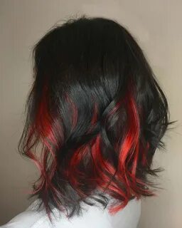 cool 25 Sizzling Black and Red Hair - Looks That Will Turn H
