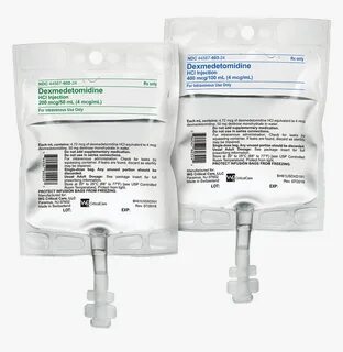 Dexmedetomidine Hcl Injection - Dexmedetomidine Bag, HD Png 