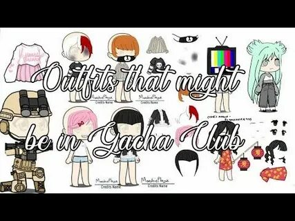 Outfits that might be in Gacha Club - YouTube in 2020 Club o
