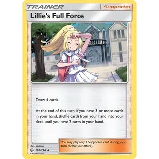 Collectible Card Games SM COSMIC ECLIPSE LILLIE'S FULL FORCE