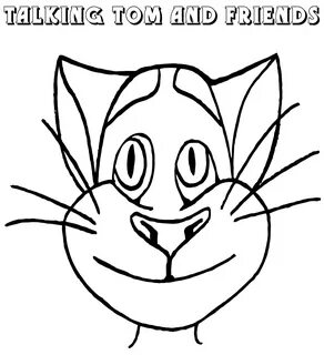 Talking Tom And Friends Coloring Pages Coloring Pages To Dow