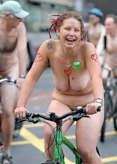 Girls of the Manchester WNBR (world naked bike ride) - 175 P