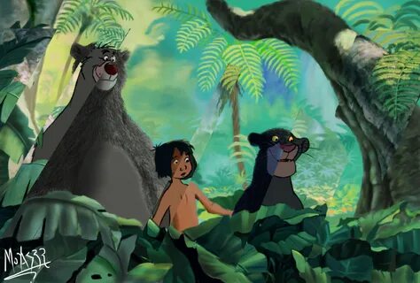 ArtStation - the jungle book repaint