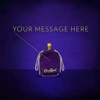 Custom embroidered Crown Royal bag Crown royal bags, Crown r