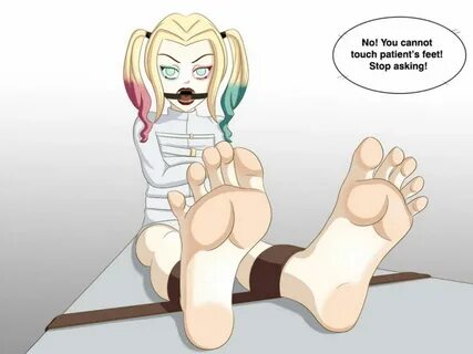 Harley quinn foot fetish