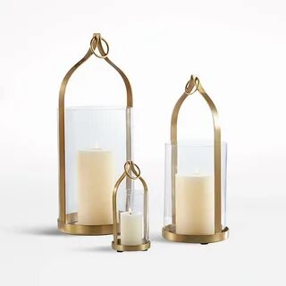 Three crate and bArrel lanterns outlet factory shop