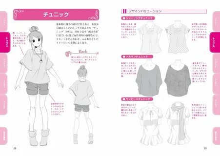 Collection of Clothes - How to Draw Manga Characters 2.