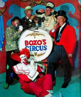 I remember watching Bozo the Clown all the time. I used to g