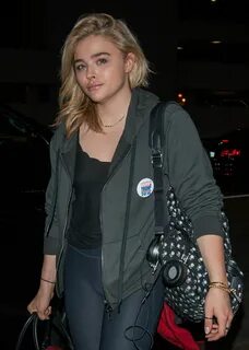 CHLOE MORETZ at Los Angeles International Airport 07/24/2016