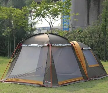 tent 4 6 person double layer outdoor camping tent big campin