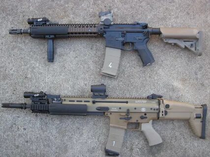 MR556 (HK 416) vs SCAR 16 I want a top of the like 5.56 rifl