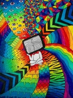 Trippy Easy Stoner Drawings