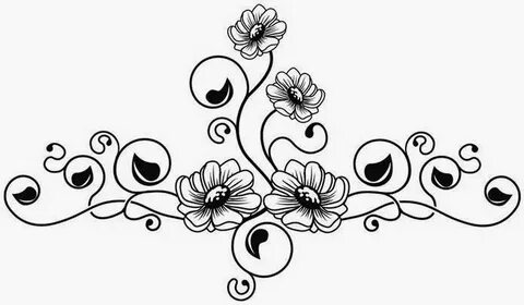 Tattoos Book: +2500 FREE Tattoo Designs: Daisy tattoo stenci