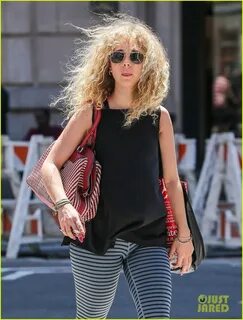 Juno Temple Stripes It Up For Workout In NYC: Photo 3424596 