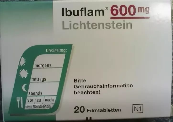 Ibuflam Lichtenstein 600 Mg - Captions Trendy