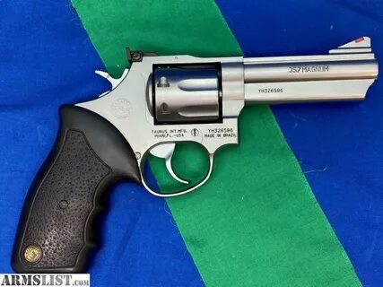 ARMSLIST - For Sale: Taurus 66 .357 Mag 4" 7-Shot Stainless 