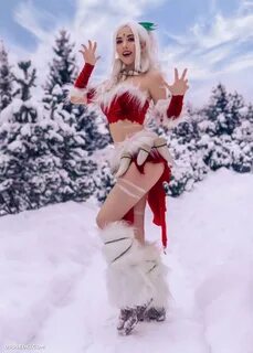 Helen Stifler (@helenstifler) косплей на Nidalee из League of Legends 