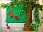 Image result for 3D Tree Bulletin Board Ideas Paper tree cla
