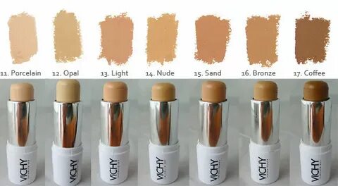 Vichy Dermablend Ultra Corrective Cream Stick Swatches Flick