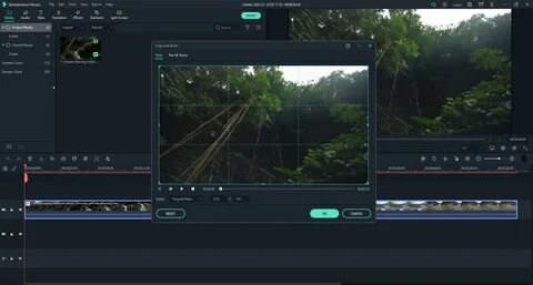 Openshot crop video