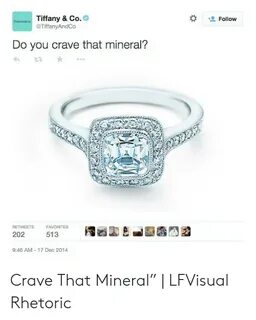 Tiffany & Co Follow Do You Crave That Mineral? FAVORITES 202