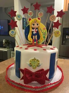 Sailor Moon cake! Sailor moon cakes, Sailor moon birthday, A