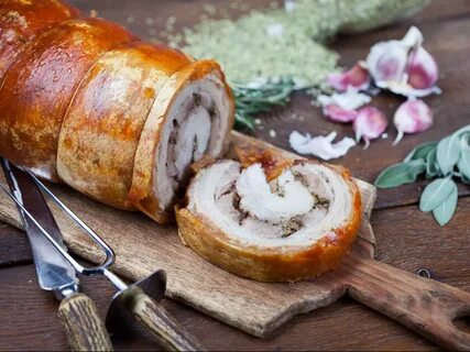 Gusto TV - Stuffed Pork Roast with Crackling