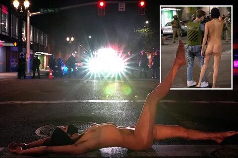 Who is 'Naked Athena'? The nude Portland protester who confr