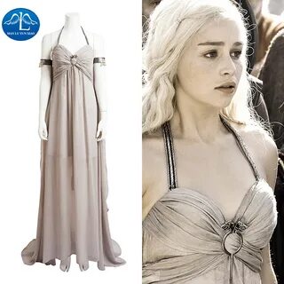 Костюм для косплея Daenerys Таргариен, костюм "Игра престоло