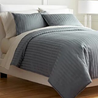 Royal Velvet Damask Stripe Comforter Set & Accessories