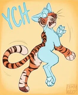 YCH: Tiger TF by RemyWolf -- Fur Affinity dot net