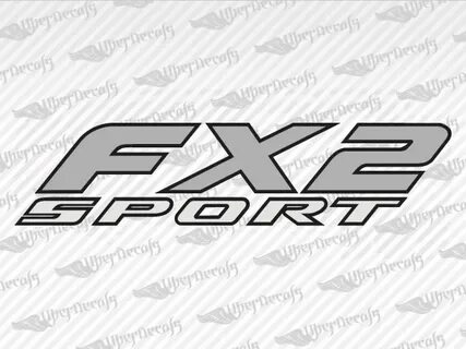 Ford FX2 SPORT Decal stickers