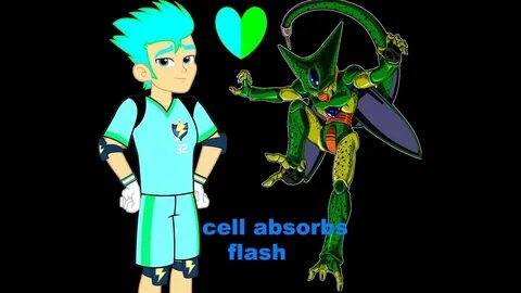 cell absorbs flash - YouTube