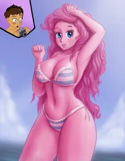 #2208074 - suggestive, artist:saf-404, pinkie pie, oc, oc:co