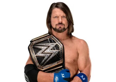 AJ Styles Render (w/ New WWE Championship Belt) by Undispute