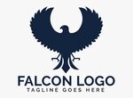 Falcon Logo Design - Vector Logo Design, HD Png Download - k