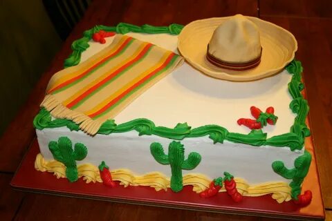 Mexican Party Theme - Birthday Cakes Mexican birthday partie