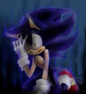 Fan Art: Dark Sonic Sonic the Hedgehog! Amino