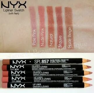 NYX MAKEUP Professional SLIM LIP LINER PENCIL Nude Pink Beig