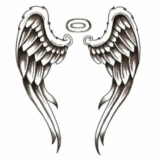 Tattoo Lovers Angel wings drawing, Angel wing drawing tattoo