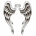 Tattoo Lovers Angel wings tattoo, Wings tattoo, Small angel 
