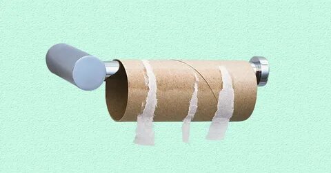 People are selling the tubes inside toilet roll on Ebay, for