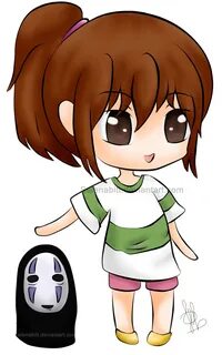 Chibi Chihiro from Spirited Away by SelenaBitt.deviantart.co