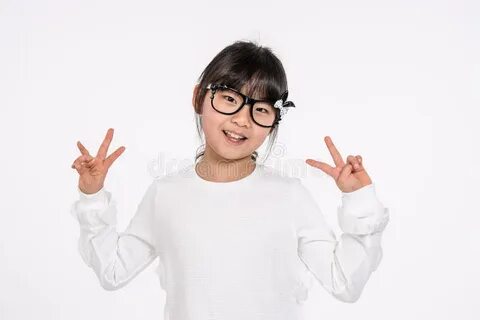 Teenage Asian Girl Child Studio Portrait Shoot - Isolated St