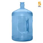 5 Gallon BPA FREE Plastic Crown Cap Water Bottle Container J