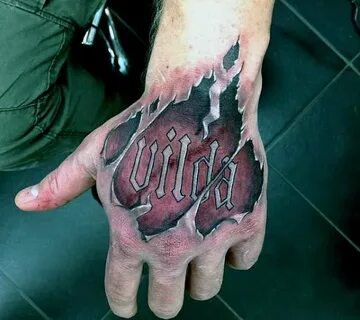 50 Ripped Skin Tattoo Designs For Men - Manly Torn Flesh Ink