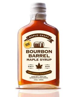 Bourbon Barrel Aged Maple Syrup Etsy