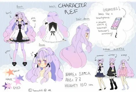 Spica Reference Sheet by Hacuubii on deviantART Anime charac