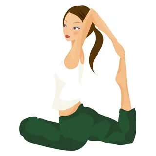 Yoga PNG alpha channel clipart images (pictures) with transp